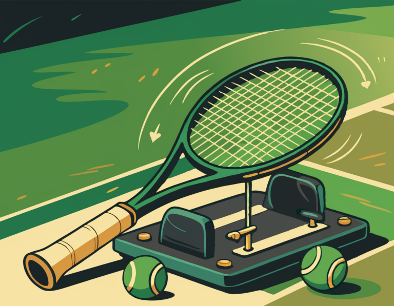 how often string tennis racket